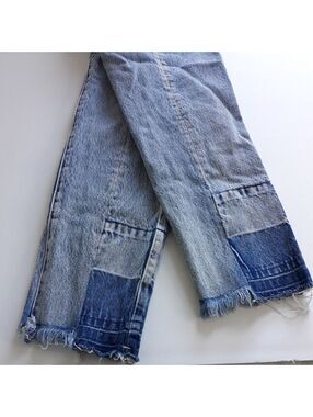 GARAGE DENIM Jeans Unique Stonewash Mix Vintage HiRise Size 1 Y2K